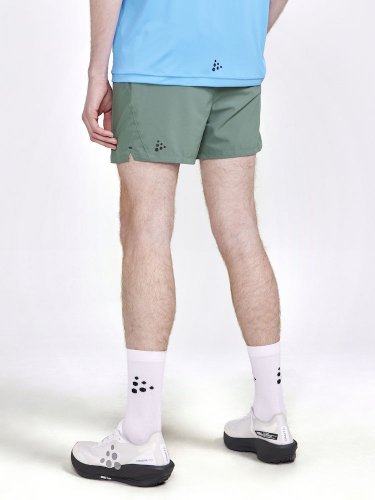 CRAFT ADV Essence 2v1 Shorts light green - Velikost: M