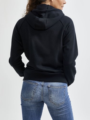 CRAFT CORE Zip Hoodie Black W