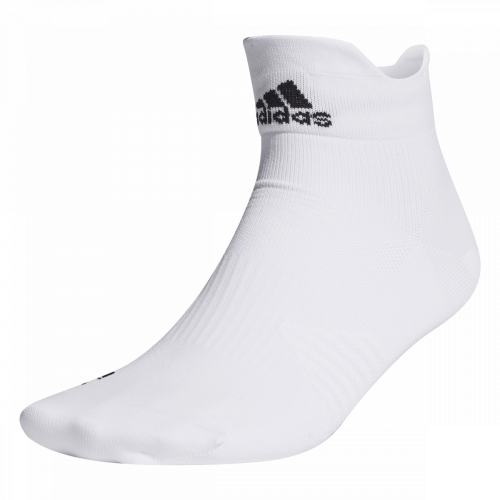 adidas run ankle sock white