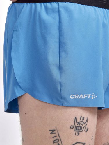 CRAFT PRO Hypervent Split Shorts light blue - Velikost: L