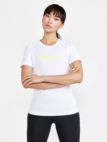 CRAFT CORE Essence Logo SS Tee White W - Velikost: S