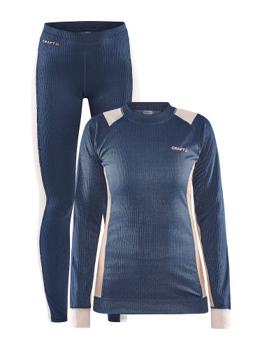 CRAFT CORE Dry Baselayer Set blue W - Velikost: M