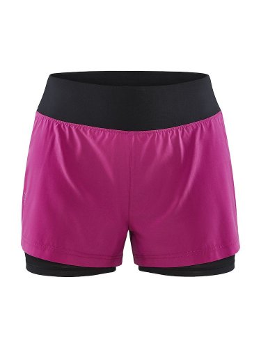 CRAFT ADV Essence 2v1 Shorts Pink W