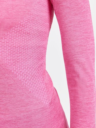 CRAFT CORE Dry Active Comfort LS Pink W + DÁREK CRAFT CORE Dry Mid 3-pack Sock - Velikost: S