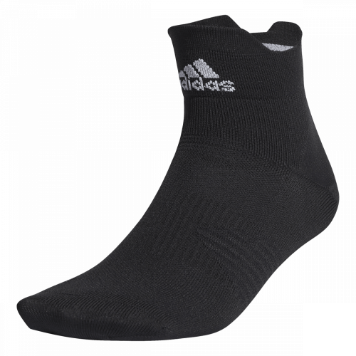 adidas run ankle sock black