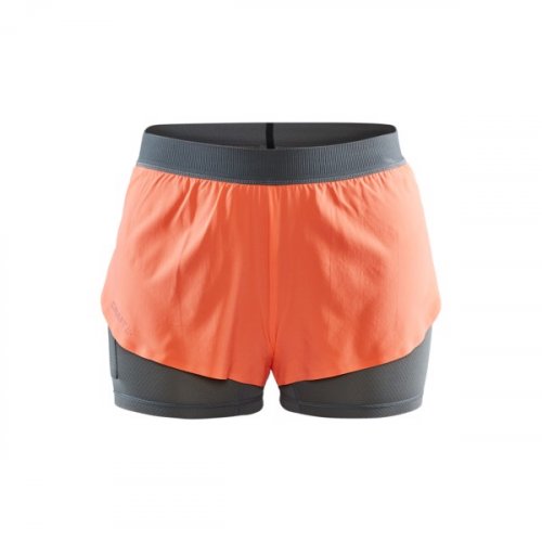 CRAFT Vent 2v1 Shorts Orange W