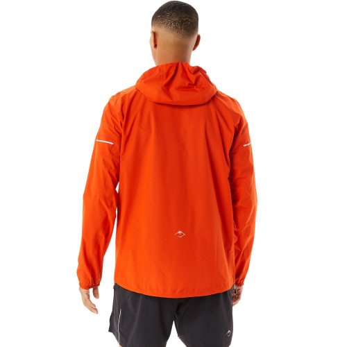 Asics Fujitrail Waterproof Jacket Orange