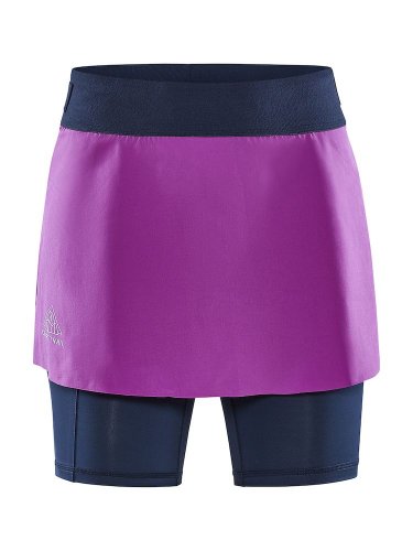 CRAFT PRO Trail 2in1 Skirt Pink W - Velikost: L