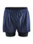 CRAFT ADV Essence 2v1 Shorts Blue - Velikost: S