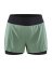 CRAFT ADV Essence 2v1 Shorts Green W - Velikost: XL
