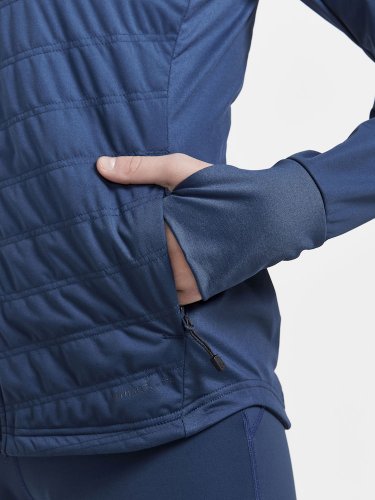 CRAFT ADV Charge Warm Jacket Blue W - Velikost: M